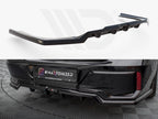 Maxton Design - CENTRAL REAR SPLITTER (VERTICAL BARS) BMW 7 M-PACK G70