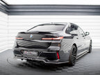 Maxton Design - CENTRAL REAR SPLITTER (VERTICAL BARS) BMW 7 M-PACK G70