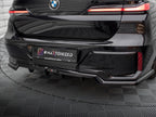 Maxton Design - CENTRAL REAR SPLITTER (VERTICAL BARS) BMW 7 M-PACK G70