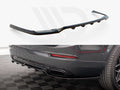 Maxton Design - CENTRAL REAR SPLITTER (VERTICAL BARS) VOLVO XC90 R-DESIGN MK2 FACELIFT