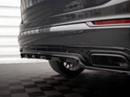 Maxton Design - CENTRAL REAR SPLITTER (VERTICAL BARS) VOLVO XC90 R-DESIGN MK2 FACELIFT