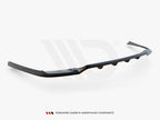 Maxton Design - CENTRAL REAR SPLITTER (VERTICAL BARS) VOLVO XC90 R-DESIGN MK2 FACELIFT