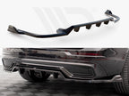 Maxton Design - CENTRAL REAR SPLITTER (VERTICAL BARS) VOLVO XC60 R-DESIGN MK2 FACELIFT
