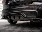 Maxton Design - CENTRAL REAR SPLITTER (VERTICAL BARS) VOLVO XC60 R-DESIGN MK2 FACELIFT