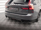 Maxton Design - Rear Splitter (Vertical Bars) Volvo V90 / S90 R-Design Mk2