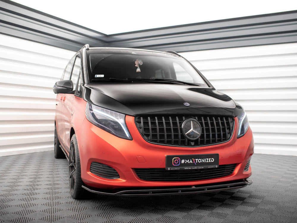 Maxton Design - FRONT SPLITTER V.4 MERCEDES V-CLASS W447