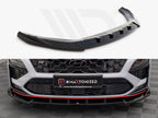 Maxton Design - FRONT SPLITTER V.2 HYUNDAI KONA N MK1