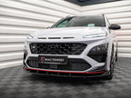 Maxton Design - FRONT SPLITTER V.2 HYUNDAI KONA N MK1