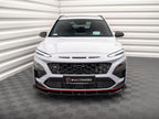 Maxton Design - FRONT SPLITTER V.2 HYUNDAI KONA N MK1