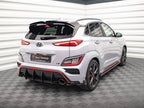 Maxton Design - REAR SIDE SPLITTERS V.1 + FLAPS HYUNDAI KONA N MK1