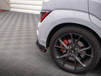 Maxton Design - REAR SIDE SPLITTERS V.1 + FLAPS HYUNDAI KONA N MK1