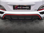 Maxton Design - CENTRAL REAR SPLITTER HYUNDAI KONA N MK1
