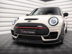 Maxton Design - FRONT SPLITTER V.2 MINI COOPER CLUBMAN JOHN COOPER WORKS F54 FACELIFT