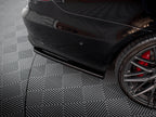 Maxton Design - CENTRAL REAR SPLITTER (VERTICAL BARS) MERCEDES-BENZ E63 AMG SEDAN W212 FACELIFT (2012-2014)