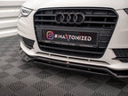 Maxton Design - FRONT SPLITTER V.2 AUDI A5 COUPE / SPORTBACK 8T FACELIFT