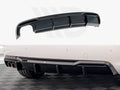 Maxton Design - Rear Valance Audi A5 8T Facelift (Version with dual exhausts on one side)
