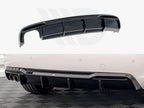 Maxton Design - Rear Valance Audi A5 8T Facelift (Version with dual exhausts on one side)