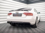 Maxton Design - Rear Valance Audi A5 8T Facelift (Version with dual exhausts on one side)