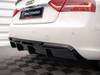 Maxton Design - Rear Valance Audi A5 8T Facelift (Version with dual exhausts on one side)