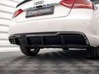 Maxton Design - Rear Valance Audi A5 8T Facelift (Version with dual exhausts on one side)