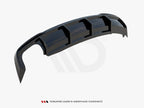 Maxton Design - Rear Valance Audi A5 8T Facelift (Version with dual exhausts on one side)