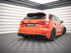 Maxton Design - Rear Valance + Milltek Sport Non-Resonated Exhaust Audi RS3 Sportback 8V Facelift