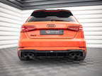 Maxton Design - Rear Valance + Milltek Sport Resonated Exhaust Audi RS3 Sportback 8V Facelift