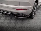 Maxton Design - CENTRAL REAR SPLITTER (VERTICAL BARS) SKODA KAROQ SPORTLINE MK1 FACELIFT