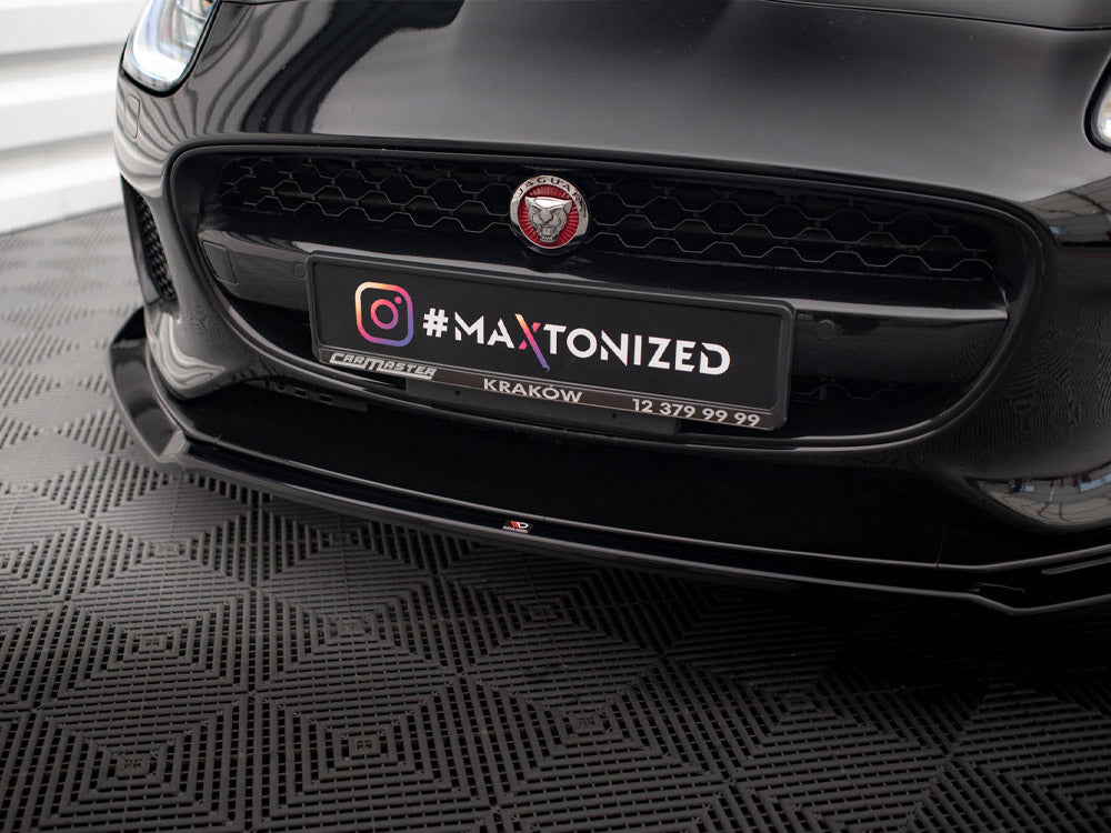 Maxton Design - FRONT SPLITTER V.2 JAGUAR F-TYPE MK1 FACELIFT