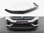 Maxton Design - FRONT SPLITTER V.1 VOLKSWAGEN T-ROC R MK1 FACELIFT (2021-)