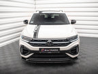 Maxton Design - FRONT SPLITTER V.1 VOLKSWAGEN T-ROC R MK1 FACELIFT (2021-)
