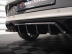 Maxton Design - CENTRAL REAR SPLITTER (VERTICAL BARS) VOLKSWAGEN T-ROC R MK1 FACELIFT (2021-)