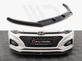 Maxton Design - FRONT SPLITTER FRONT SPLITTER V.1 HYUNDAI I20 MK2 FACELIFT