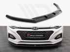 Maxton Design - FRONT SPLITTER FRONT SPLITTER V.1 HYUNDAI I20 MK2 FACELIFT