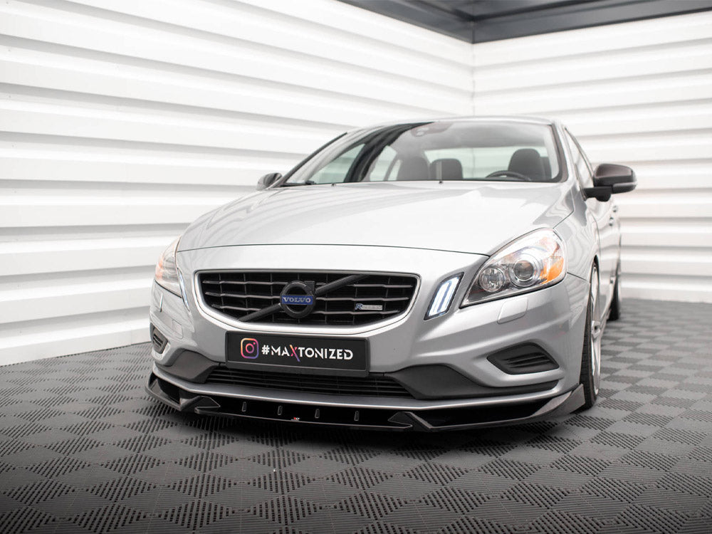 Maxton Design - FRONT SPLITTER FRONT SPLITTER V.1 VOLVO S60 R-DESIGN MK2