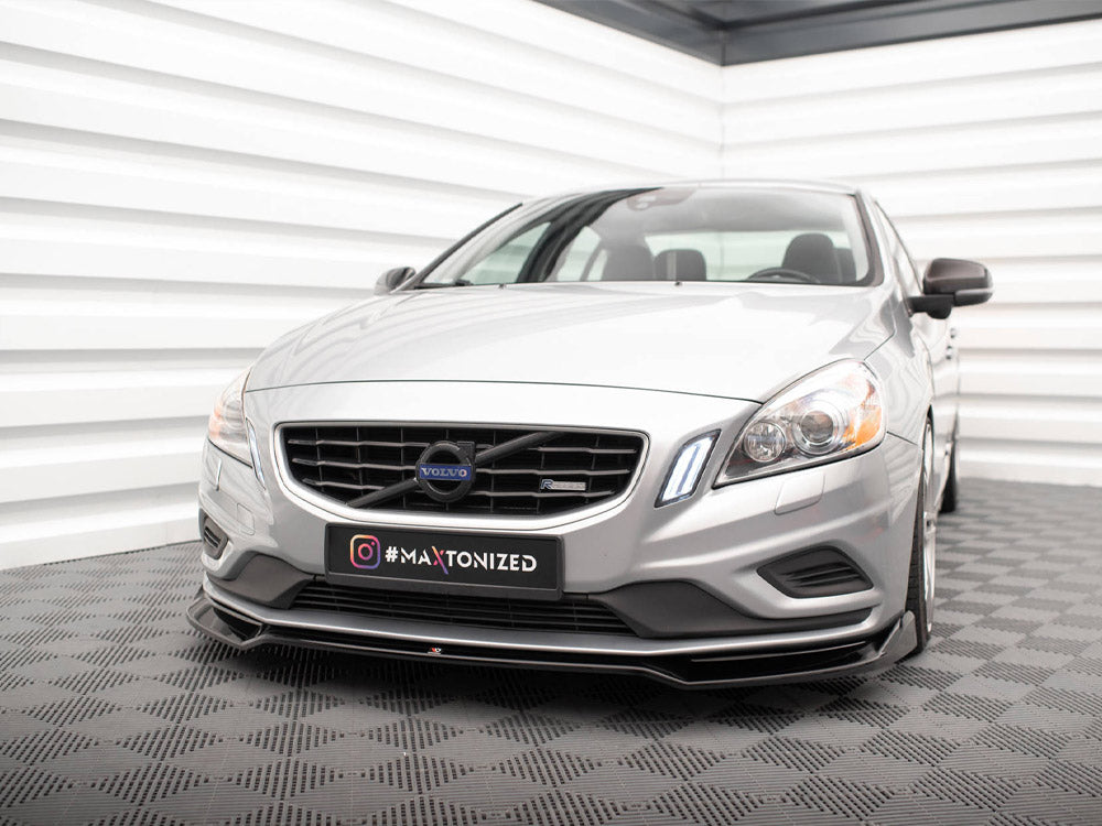 Maxton Design - FRONT SPLITTER FRONT SPLITTER V.2 VOLVO S60 R-DESIGN MK2