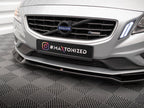 Maxton Design - FRONT SPLITTER FRONT SPLITTER V.2 VOLVO S60 R-DESIGN MK2