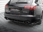 Maxton Design - CENTRAL REAR SPLITTER (VERTICAL BARS) AUDI RS6 AVANT C6