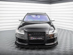 Maxton Design - STREET PRO FRONT SPLITTER + FLAPS AUDI RS6 AVANT C6