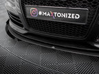 Maxton Design - STREET PRO FRONT SPLITTER + FLAPS AUDI RS6 AVANT C6