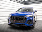 Maxton Design - FRONT SPLITTER V.1 AUDI SQ5 / Q5 S-LINE SUV / SPORTBACK MK2 FACELIFT