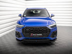 Maxton Design - FRONT SPLITTER V.1 AUDI SQ5 / Q5 S-LINE SUV / SPORTBACK MK2 FACELIFT