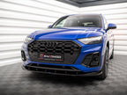 Maxton Design - FRONT SPLITTER V.2 AUDI SQ5 / Q5 S-LINE SUV / SPORTBACK MK2 FACELIFT