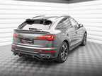 Maxton Design - CENTRAL REAR SPLITTER (VERTICAL BARS) AUDI SQ5 SPORTBACK MK2 FACELIFT