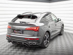 Maxton Design - Lower Spoiler CAP Audi SQ5 / Q5 S-Line Sportback Mk2 Facelift