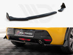 Maxton Design - REAR SIDE SPLITTERS V.1 + FLAPS PEUGEOT 208 GT MK2