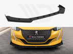 Maxton Design - STREET PRO FRONT SPLITTER + FLAPS PEUGEOT 208 GT MK2