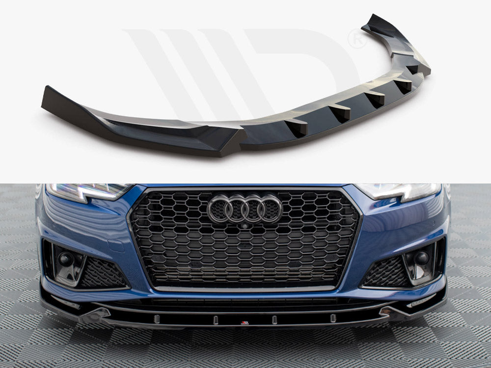 Maxton Design - FRONT SPLITTER V.1 AUDI A4 COMPETITION B9