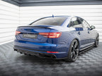 Maxton Design - CENTRAL REAR SPLITTER (VERTICAL BARS) AUDI A4 COMPETITION B9
