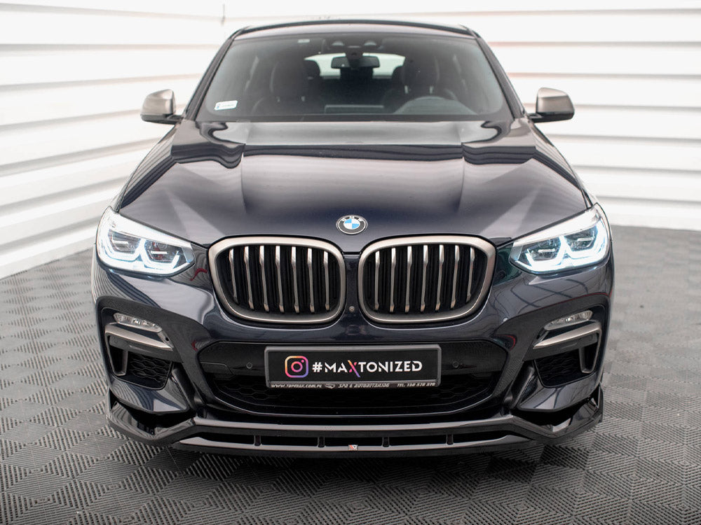 Maxton Design - FRONT SPLITTER V.2 BMW X4 M-PACK G02